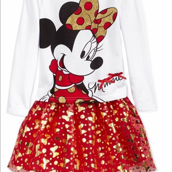 Minnie Mouse top & bottom set - Picture 1 of 4